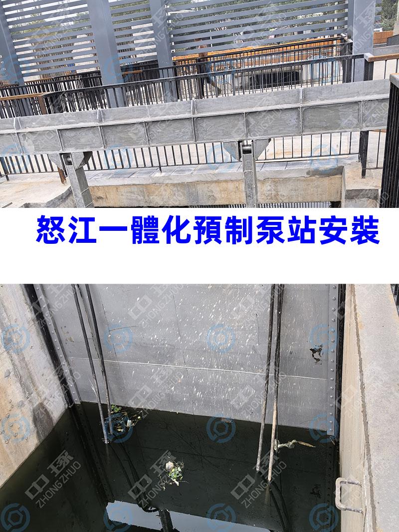 怒江一體化預制泵站安裝