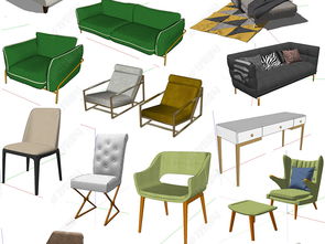 后現(xiàn)代輕奢家具裝飾柜SU模型設(shè)計指南與下載資源